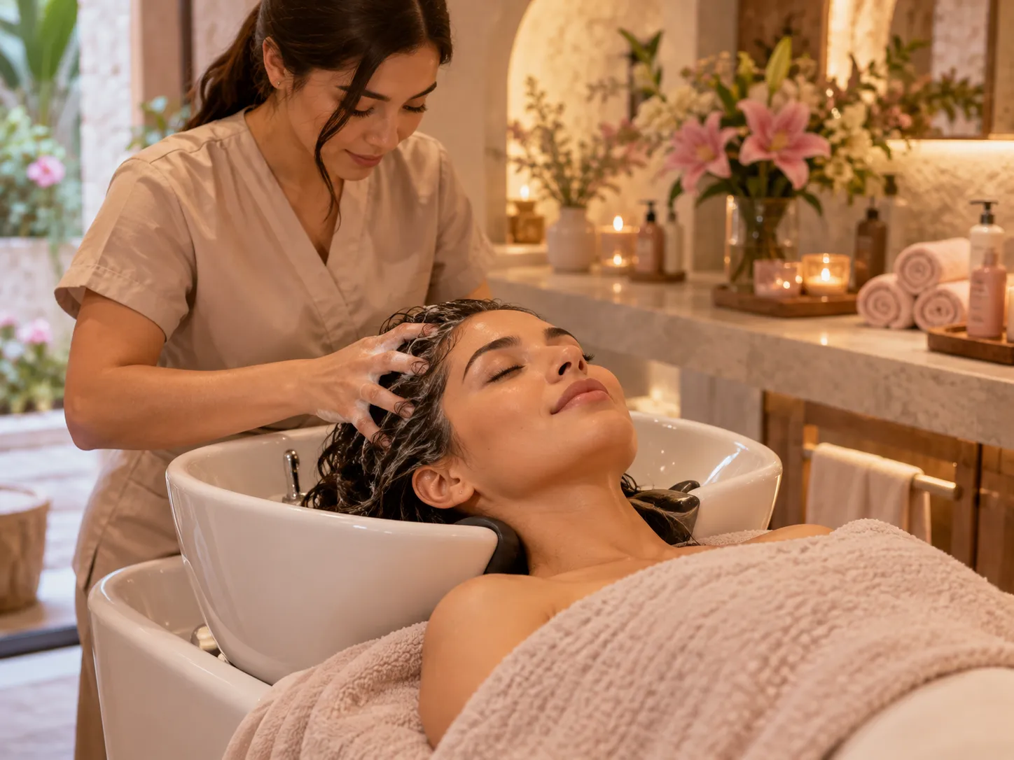 Experiencia Head Spa en Conectados Spa Cuernavaca